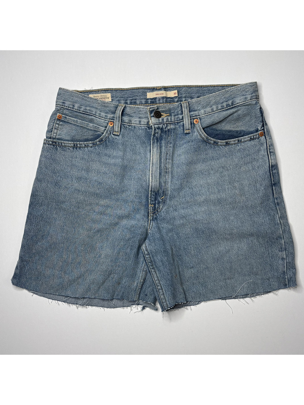 Vintage Levi’s 501 Cutoff Denim Shorts Light Wash